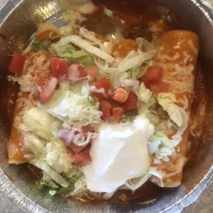 enchiladas rancheras