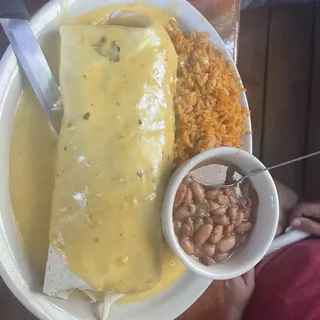Al Pastor Burrito