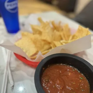 House made chips and salsa