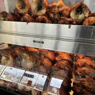 Rotisserie chickens