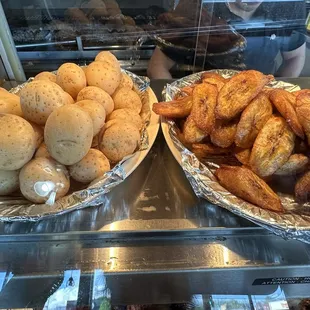 Potatoes and platanos