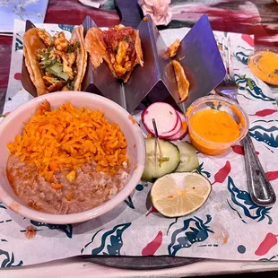 Chicken street tacos, yummy