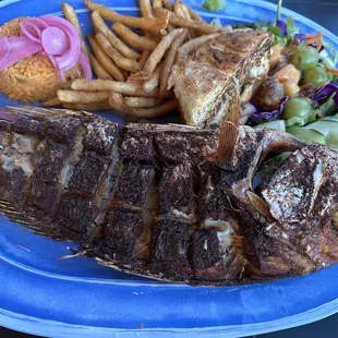 Fried Red Snapper