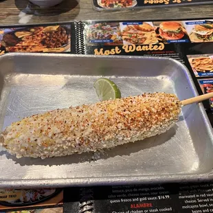 I do love me some Mexican corn