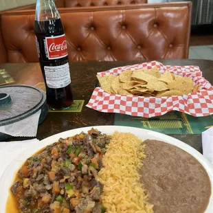 Bistek a la Mexicana