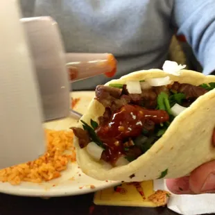 Omygawd yes yes yes more heavenly taco sauce please!!! Lol