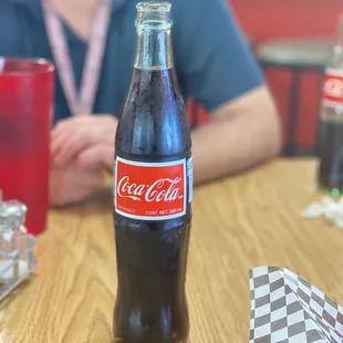 Ice cold Mexican Coke!! :D