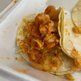 Shrimp taco