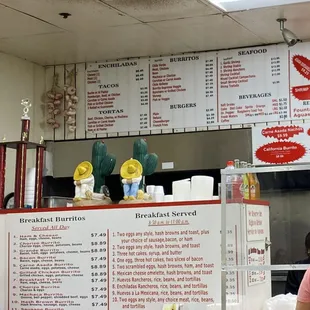 part of menu