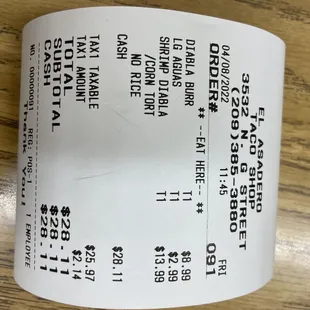 the price of a drink