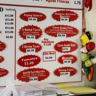 New prices as of 2021