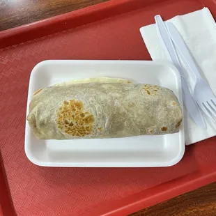 The Famous Carne Asada Burrito