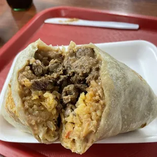 Carne Asada Burrito