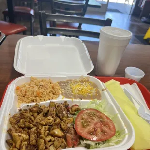 Grilled Chicken Burrito