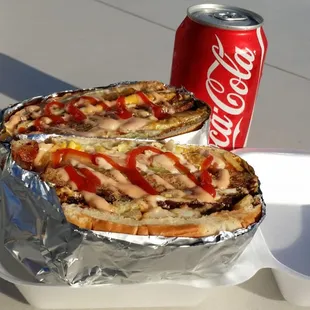 Cheeseburger and a Coke