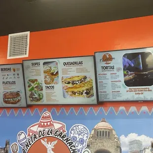 menu, burritos and wraps