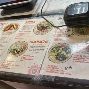 ramen and noodles, menu