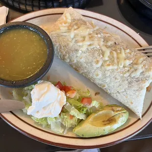 9. Burrito De Deshebrada Lunch