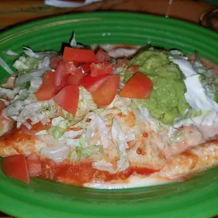 I got the burrito Mexicano. With chicken. It was so good.