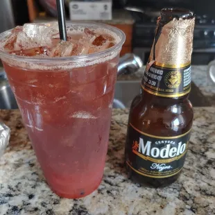 At home michaladas delivered by El Azteca!!