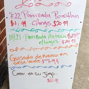 Specials