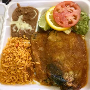 Chiles Rellenos to go