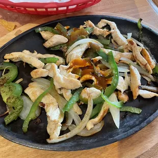 Fajitas lunch