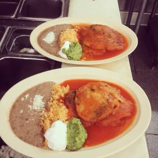 So delicious chiles Rellenos