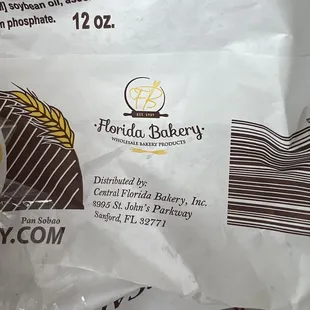 Sweet bread