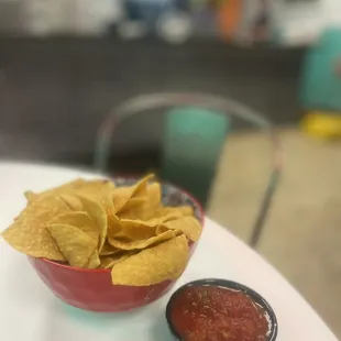 Homemade Chips and Salsa