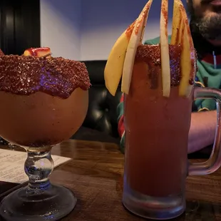 La Princesa Margarita and Chamoy Michelada
