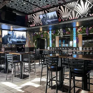 High Seating dining area