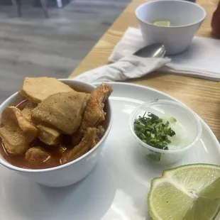 Sample of menudo