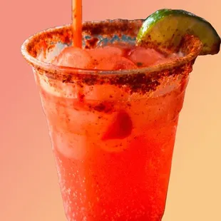Topo Chico preparado  *Squirt  *Lime  *Chamoy  *Tajín  *Sour candy