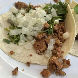 Chorizo Street Taco