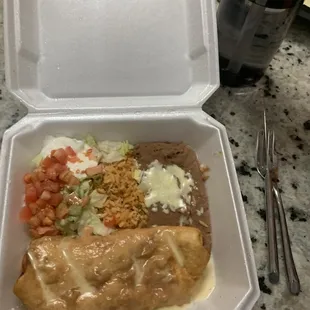 Chicken Chimichanga