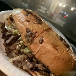 Torta is huge and good tasting.