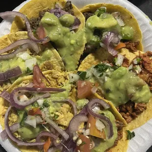 Tacos all dressed up
