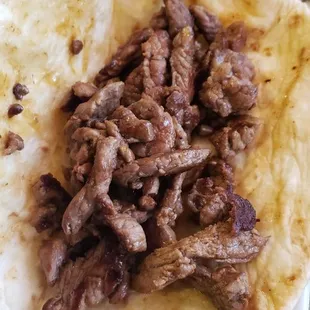 Steak taco
