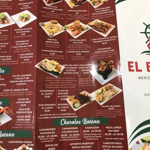 Specialties of the house