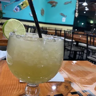 Margarita on the rocks.  Silent but deadly.