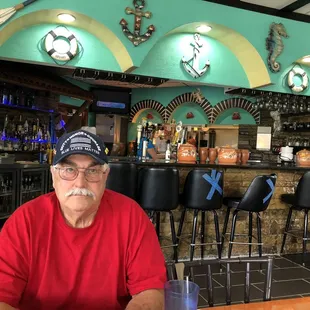 Decor is very pleasant. Bar is very nice.