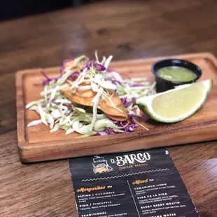 Shrimp taco