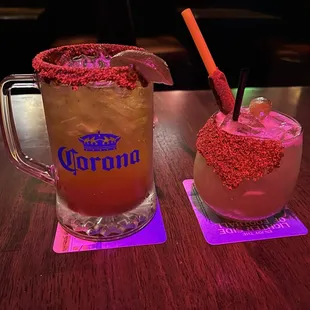 Michelada and Tamarindo Lindo