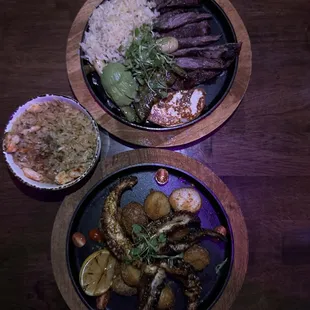 Ranchera Plate and Pulpo Sarandiado