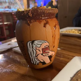 Another view of this huge house drink