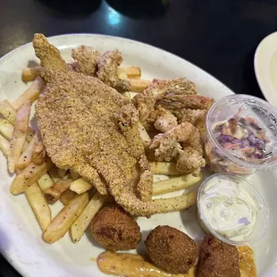 Fried catfish Fried Shrimp