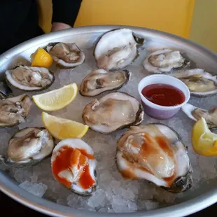 Yummy oysters!