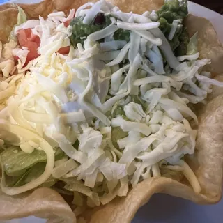 Taco Salad wirh Grilled Chicken