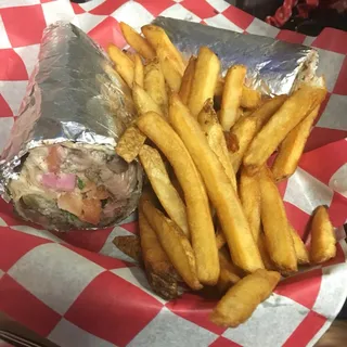 Beef Shawarma Wrap